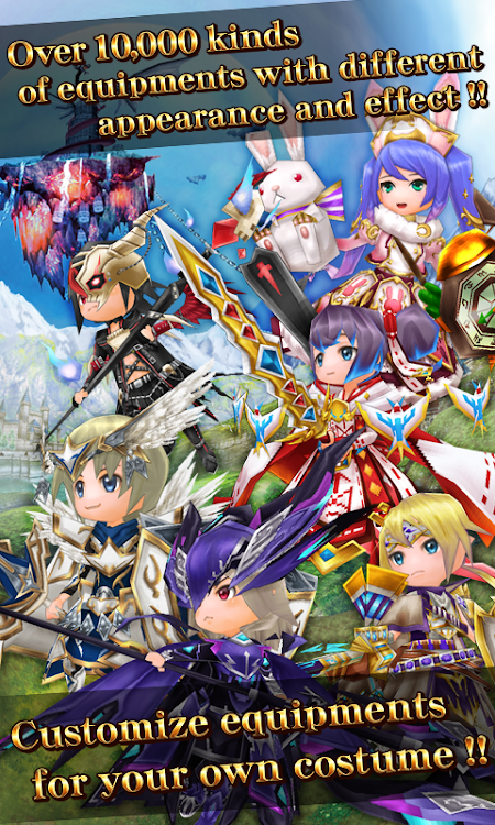 #2. RPG Elemental Knights R (MMO) (Android) By: Winlight Co.,Ltd.-eko