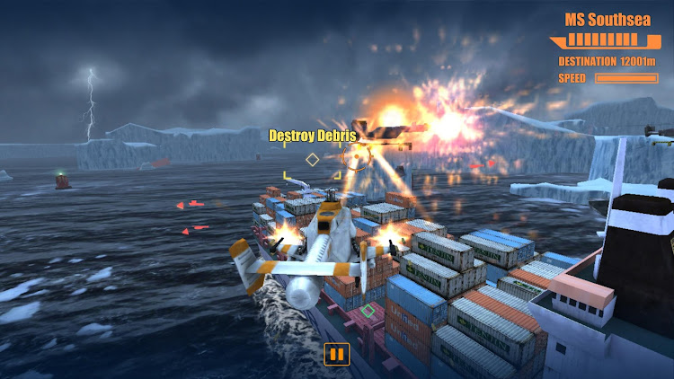 #4. Ace Maverick Helicopter Action (Android) By: Futureworks Studios