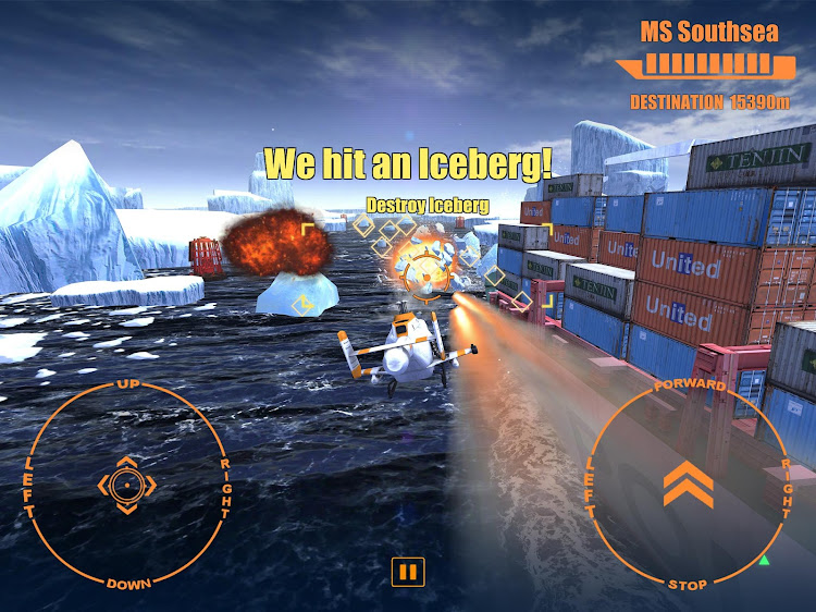 #5. Ace Maverick Helicopter Action (Android) By: Futureworks Studios