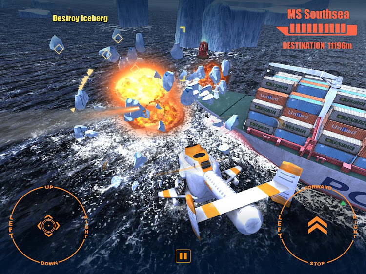 #6. Ace Maverick Helicopter Action (Android) By: Futureworks Studios