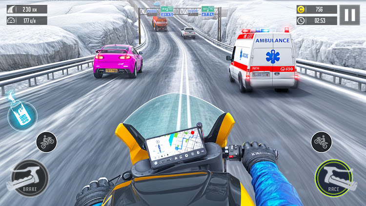 #3. 3d Bike Racing Bike Race Games (Android) By: Genesis Games