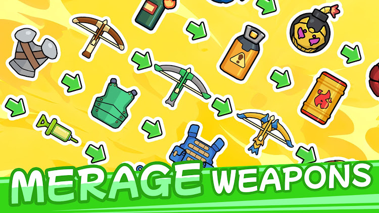 #3. Bag Merge : Zombie Battle (Android) By: HK YOULONG NETWORK TECH LIMITED