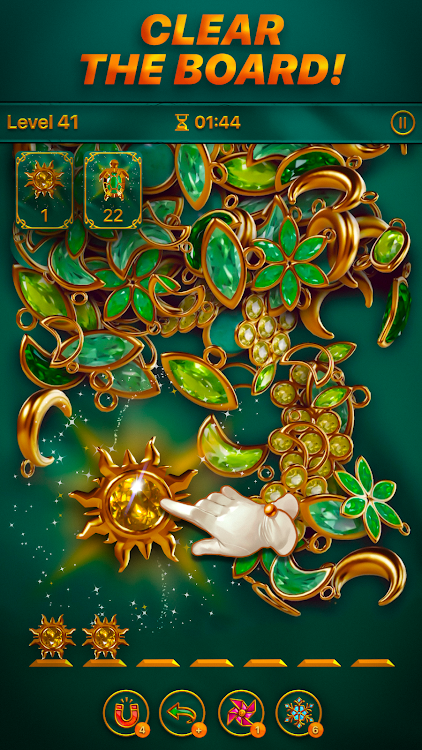 #3. Dazzly Match 3D: Gem Matching (Android) By: GEODE