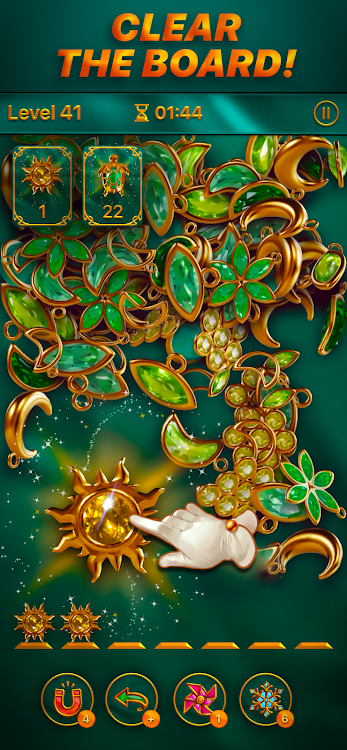 #8. Dazzly Match 3D: Gem Matching (Android) By: GEODE