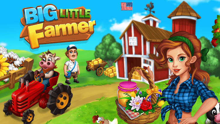 #2. Big Little Farmer Offline (Android) By: Party Happy Games