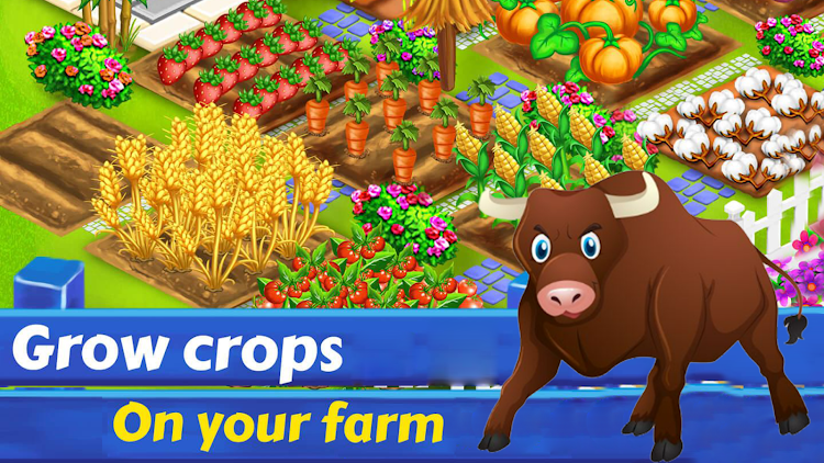 #4. Big Little Farmer Offline (Android) By: Party Happy Games