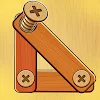 Wood Nuts Bolts Puzzle Game icon