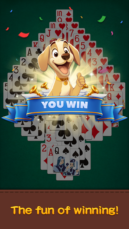 #6. Solitaire - My Dog (Android) By: Aged Studio Limited