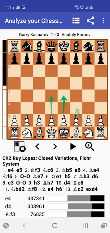 #2. Analyze your Chess Pro (Android) By: Lucian Musca