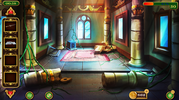 #2. Room Escape - Moustache King (Android) By: Hidden Fun Games