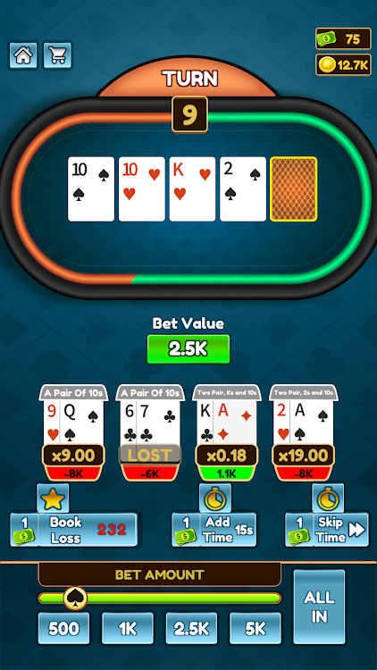 #3. Poker Hands (Android) By: UltraGames Entertainment