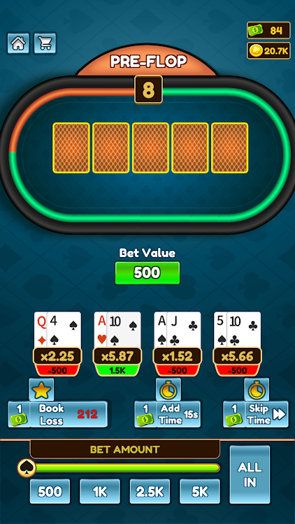 #10. Poker Hands (Android) By: UltraGames Entertainment