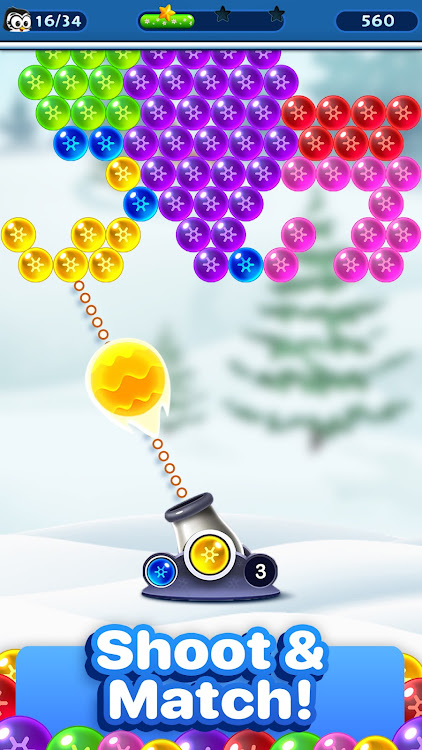 #3. Bubble Pop Games: Shooter Cash (Android) By: Party Happy Games