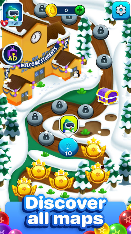 #5. Bubble Pop Games: Shooter Cash (Android) By: Party Happy Games