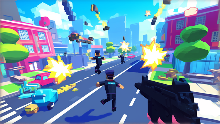 #6. Open World: Pixel Outlaw (Android) By: Aastra Gaming