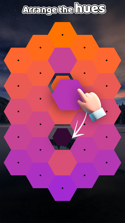 #2. Gradient Sort (Android) By: Popcore Games