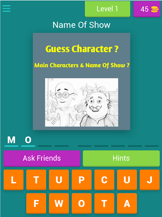 #7. Motu Patlu Quiz Game 2024 (Android) By: Kids Toonz