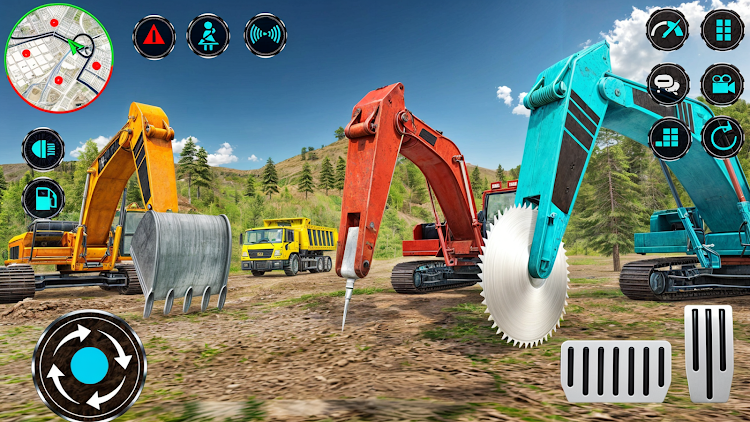 #3. Heavy Excavator Rock Mining (Android) By: Fazbro