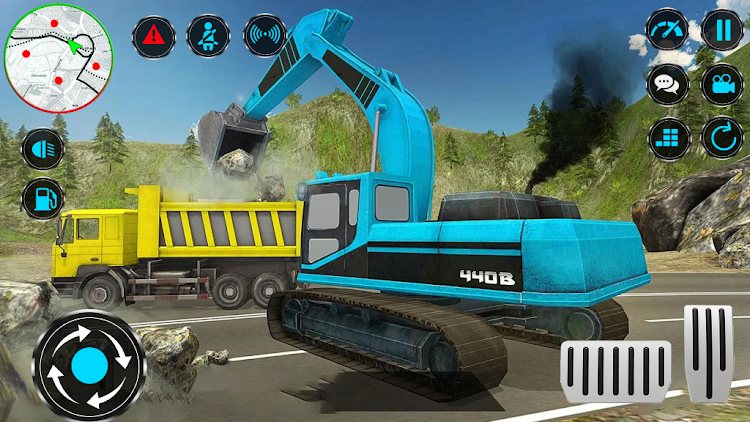 #5. Heavy Excavator Rock Mining (Android) By: Fazbro