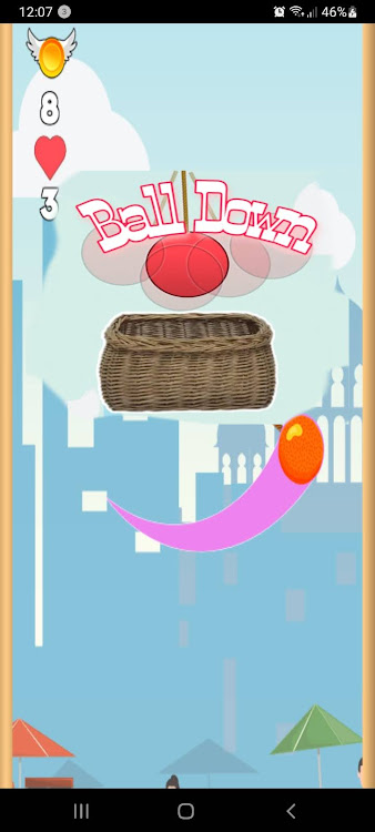 #4. Ball Down (Android) By: MaD Developers