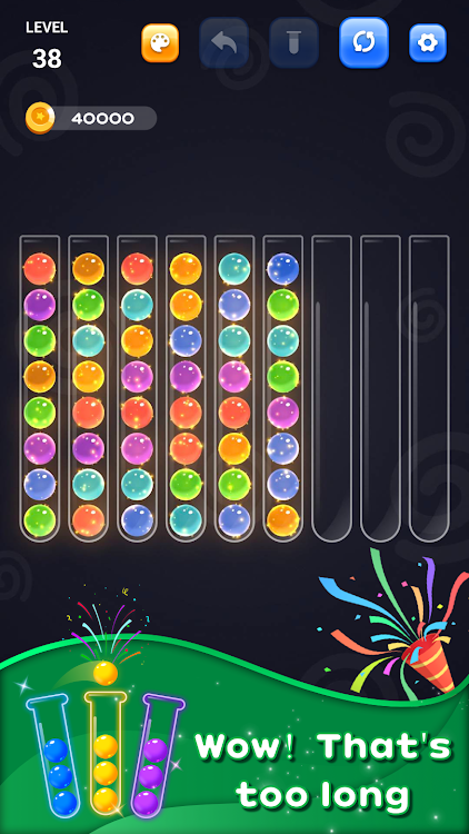 #4. Ball Sort Puzzle Challenger (Android) By: FeliceCasa