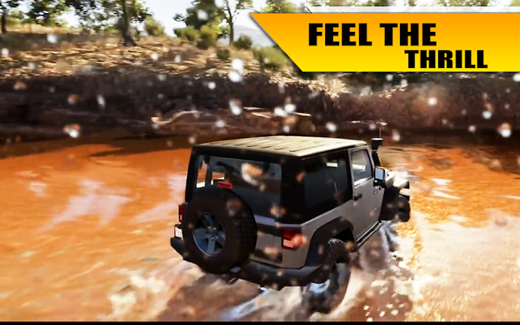 #2. Off Road Jeep Drive Simulator (Android) By: Check-In Games