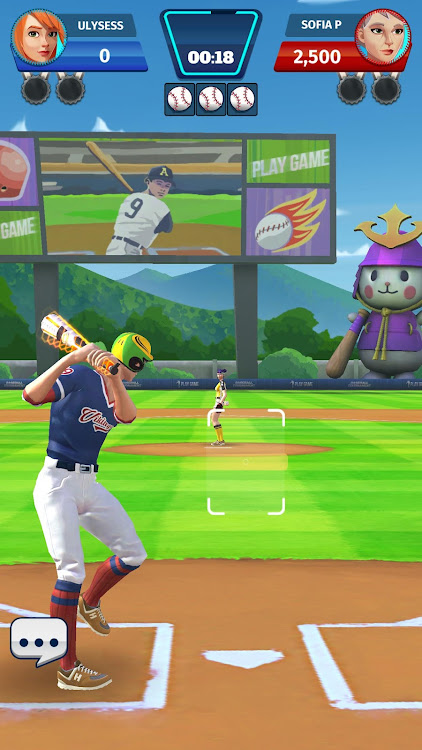 #4. Baseball Club: PvP Multiplayer (Android) By: BoomBit Games