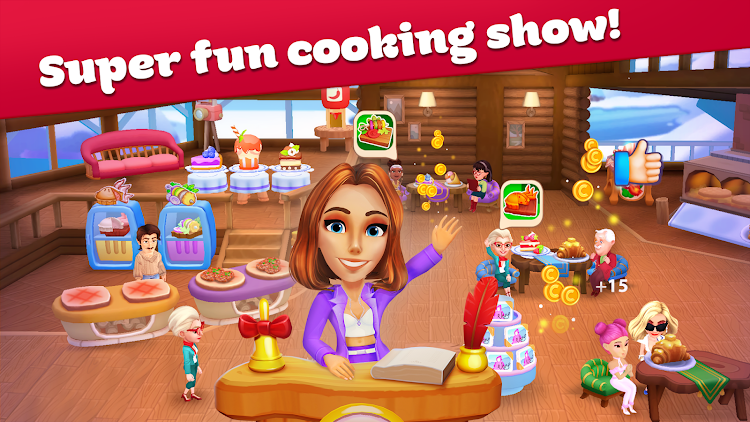 #7. Cooking Stories: Fun cafe game (Android) By: AY Games Inc