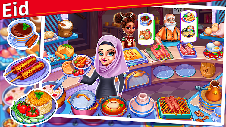 #9. Cooking Express Cooking Games (Android) By: GameiCreate