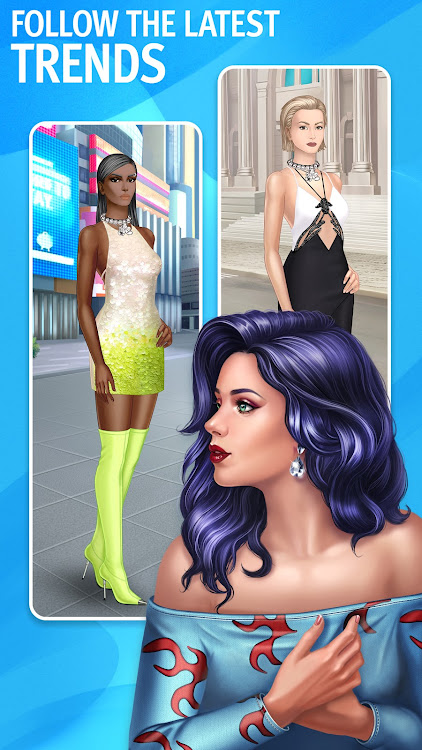 #5. Pocket Styler: Fashion Stars (Android) By: Nordcurrent Games