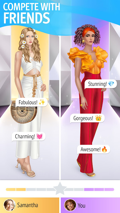 #7. Pocket Styler: Fashion Stars (Android) By: Nordcurrent Games