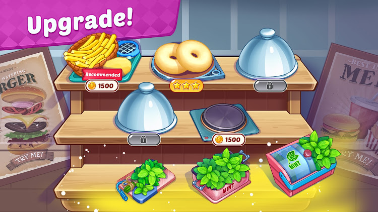 #9. My Cafe Shop : Cooking Games (Android) By: GameiCreate