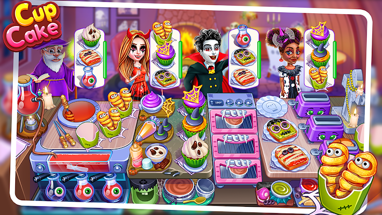 #7. Halloween Cooking Games (Android) By: GameiCreate