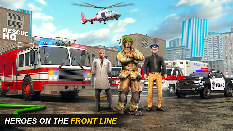 #8. City Rescue: Fire Engine Games (Android) By: AppsInteractive