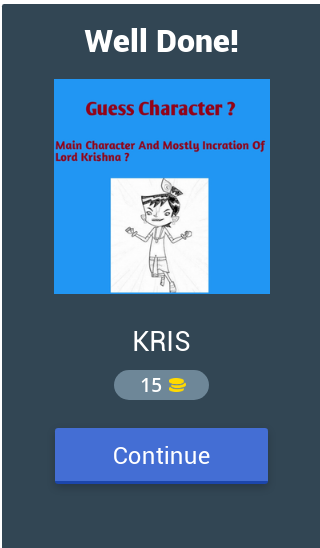 #2. Kris Roll No 21 Quiz Game 2024 (Android) By: Kids Toonz