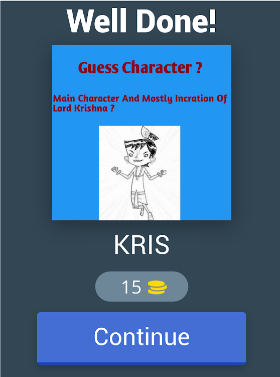 #8. Kris Roll No 21 Quiz Game 2024 (Android) By: Kids Toonz