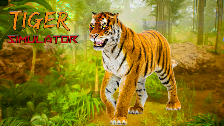 #4. Tiger Games 3d Tiger Simulator (Android) By: Parco Games