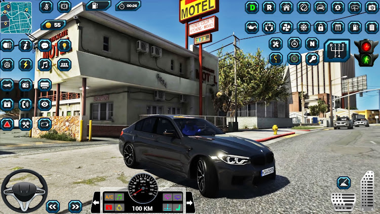 #2. US Car Simulator Car Games 3D (Android) By: Click Gaming Studio