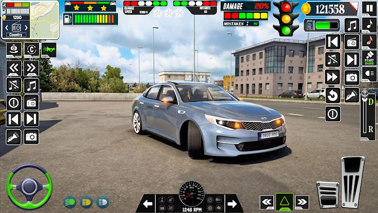 #4. US Car Simulator Car Games 3D (Android) By: Click Gaming Studio