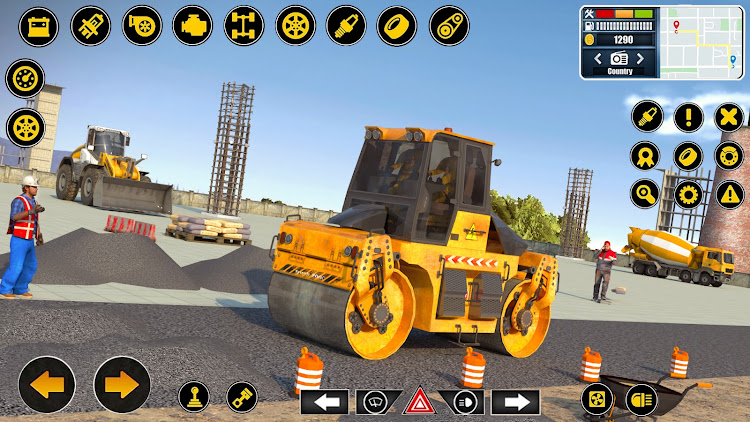 #4. 3D City Road Construction Game (Android) By: Enver Studio