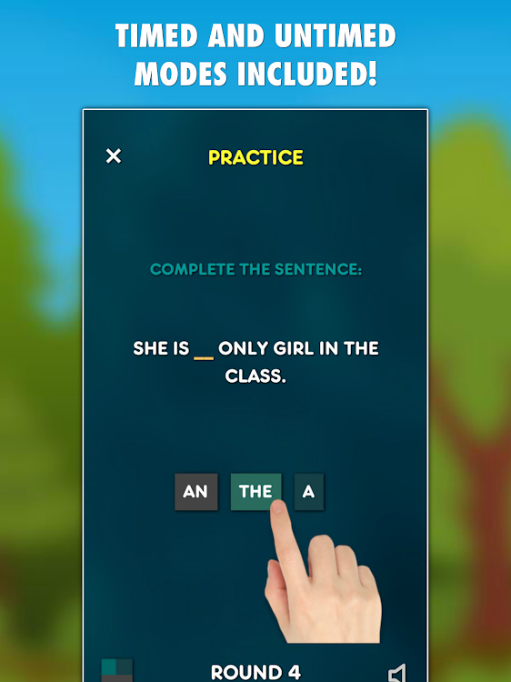 #8. Articles Grammar Test PRO (Android) By: LittleBigPlay - Word, Educational & Puzzle Games