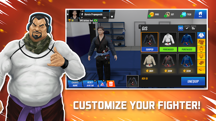 #6. BeJJ: Jiu-Jitsu Game | Beta (Android) By: Smash Mountain Studio