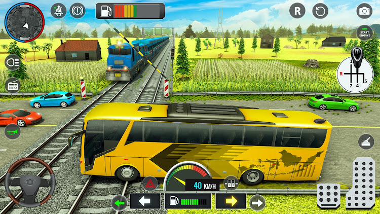 #3. Bus Simulator 3D - Bus Games (Android) By: Zee Vision Games