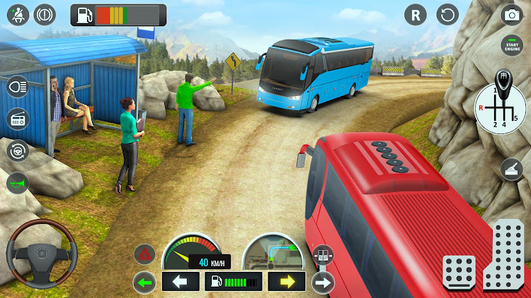 #4. Bus Simulator 3D - Bus Games (Android) By: Zee Vision Games