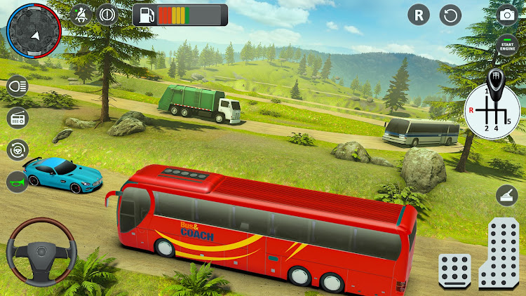 #5. Bus Simulator 3D - Bus Games (Android) By: Zee Vision Games