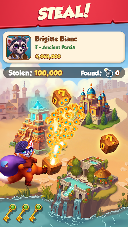 #5. Age Of Coins: Master Of Spins (Android) By: Yadargo Trading Limited