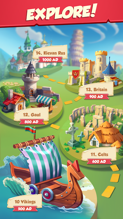 #6. Age Of Coins: Master Of Spins (Android) By: Yadargo Trading Limited