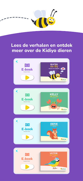 #3. Kidiyo - Natuurhelden! (Android) By: Kids Worldwide Factory