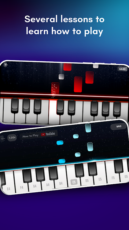 #3. Real Piano: digital keyboard (Android) By: Kolb Apps