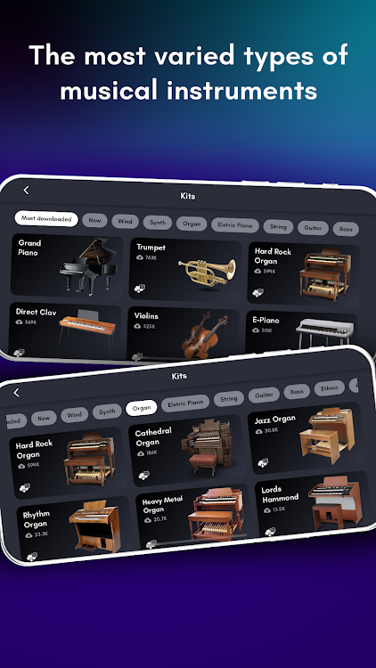 #4. Real Piano: digital keyboard (Android) By: Kolb Apps